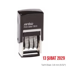 Sırdaş 5810 Tarih Kaşesi