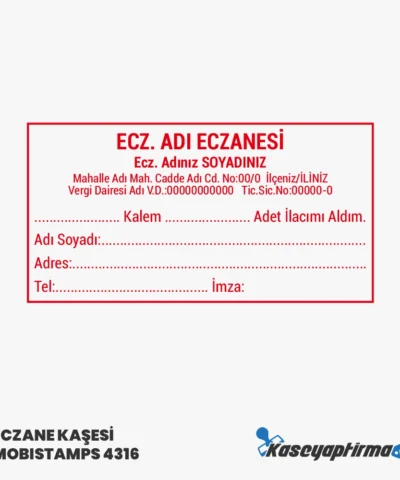 Eczane Kaşesi 02 Mobistamps 4316