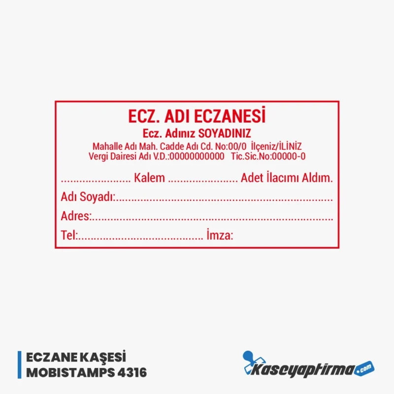 Eczane Kaşesi 02 Mobistamps 4316