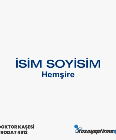 Hemşire Cep Kaşesi Trodat 9512