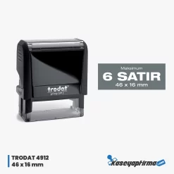 Trodat Printy 4912 - 46x16mm Baskı Ölçüsü, Kaşe Yaptırma