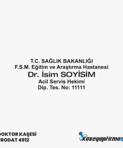 Doktor Kaşesi Trodat 4912