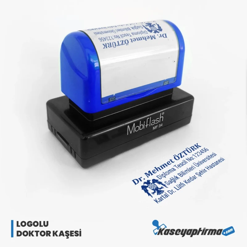 Logolu Doktor Kaşesi Mobiflash MF 34