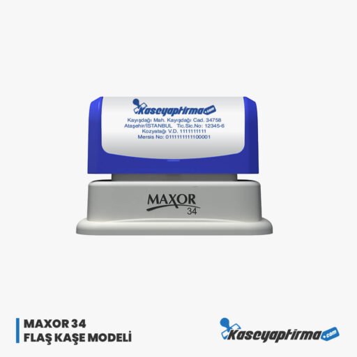 Maxor 34, Maxor Kaşe Yapımı, Maxor Kaşe, Flaş Kaşe, Kaşe Yaptırma