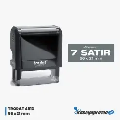 Trodat Printy 4913 - 56x21mm Baskı Ölçüsü, Kaşe Yaptırma