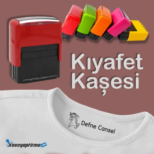 Kıyafet Kaşesi Unicorn Modeli - Özel Tekstil Mürekkepli