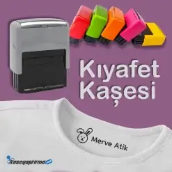 Kıyafet Kaşesi Tavşan Modeli, Kıyafet Isim Kaşesi, Kıyafet İsim damgası