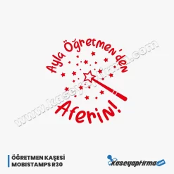 İsme Özel Öğretmen Kaşesi | Kaseyaptirma.com